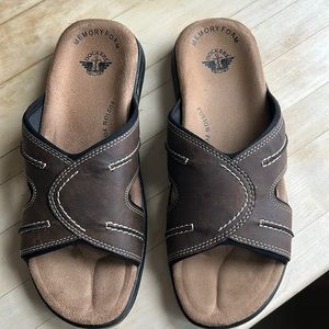 Mens dockers memory foam slip on